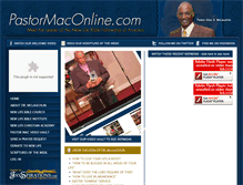 Tablet Screenshot of pastormaconline.com